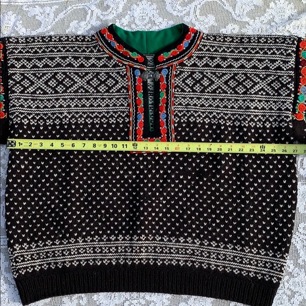 Hand Knit Men’s Norwegian Sweater.
